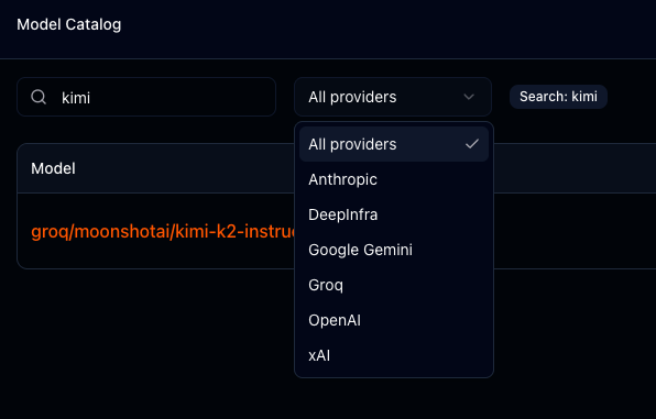 providers